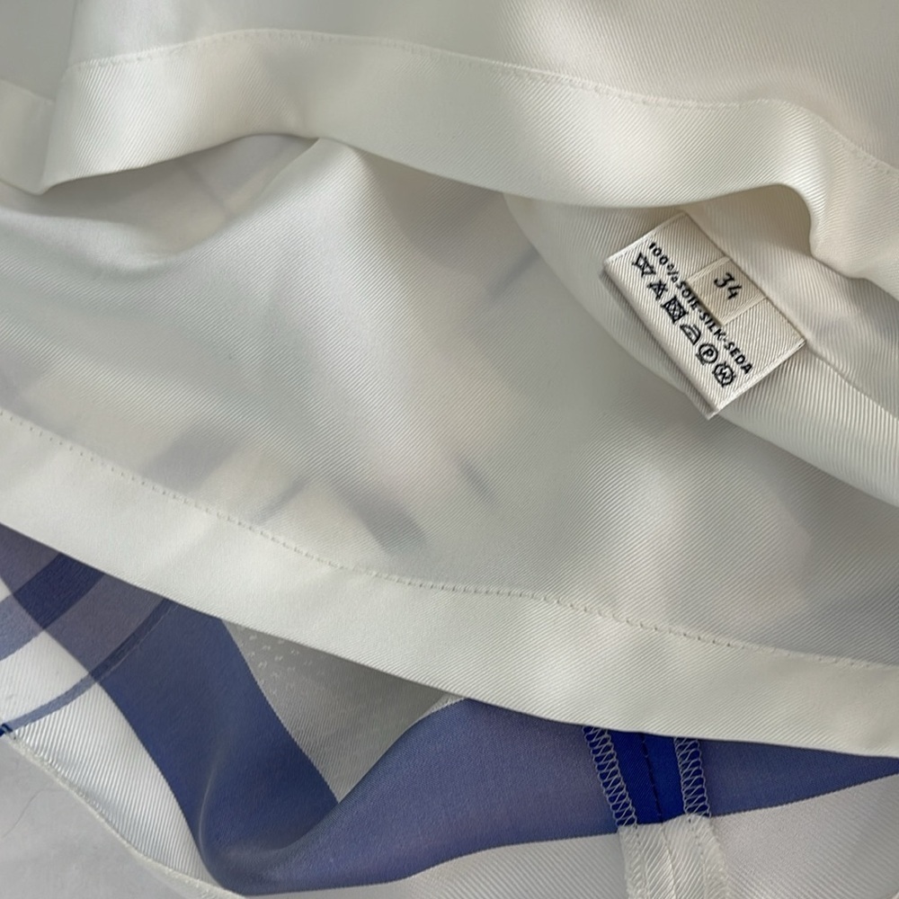 Authentic HERMES Silk Dress size 34 XS NEW - Picture 9 of 11